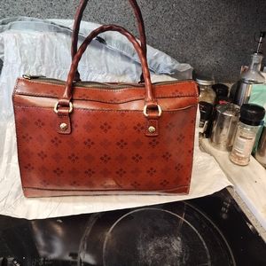 Patricia Nash Signatue Print Josselin Purse/Tote